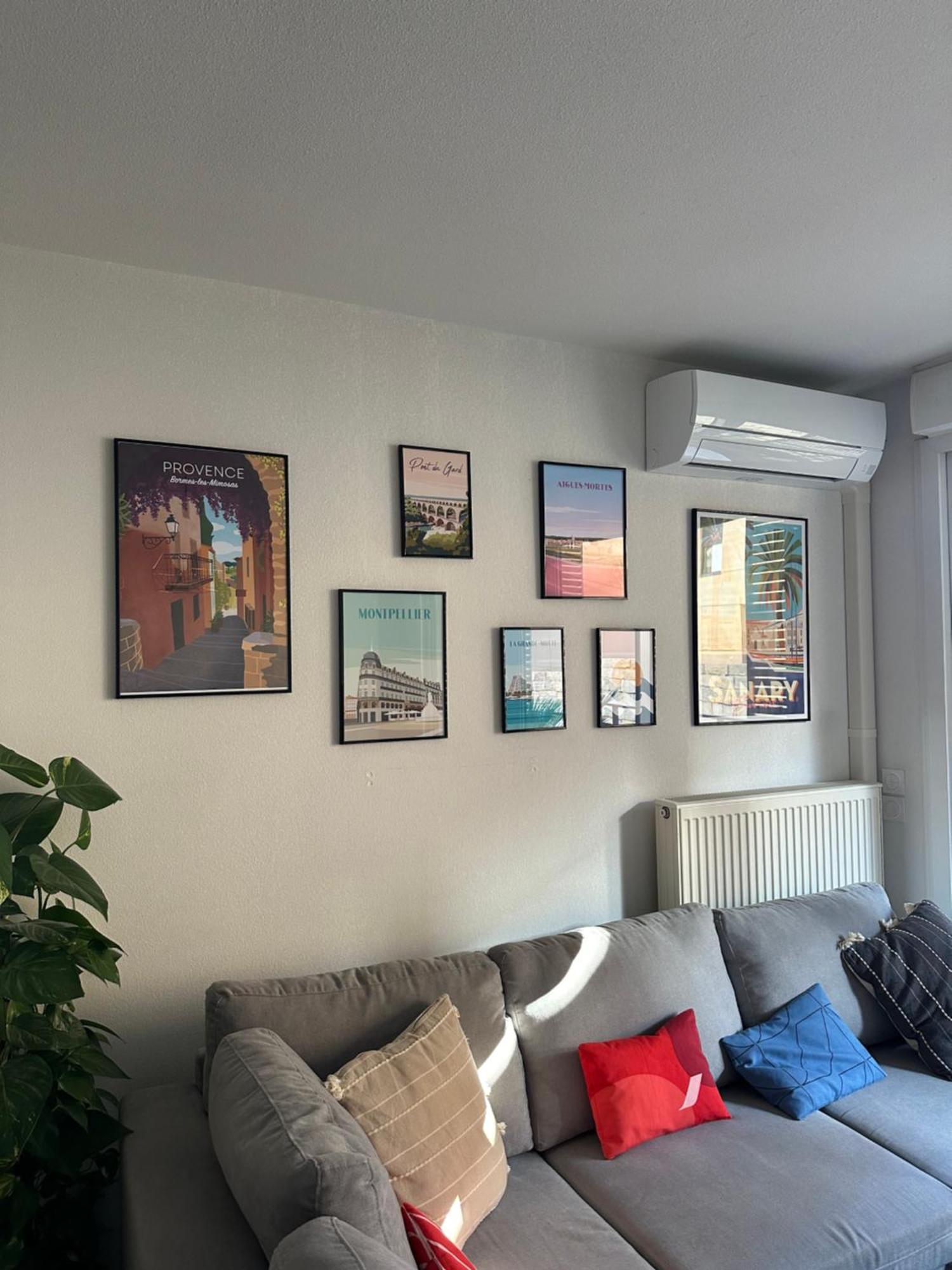 Appartement Charmant Au Porte De Montpellier Saint-Jean-de-Védas Dış mekan fotoğraf