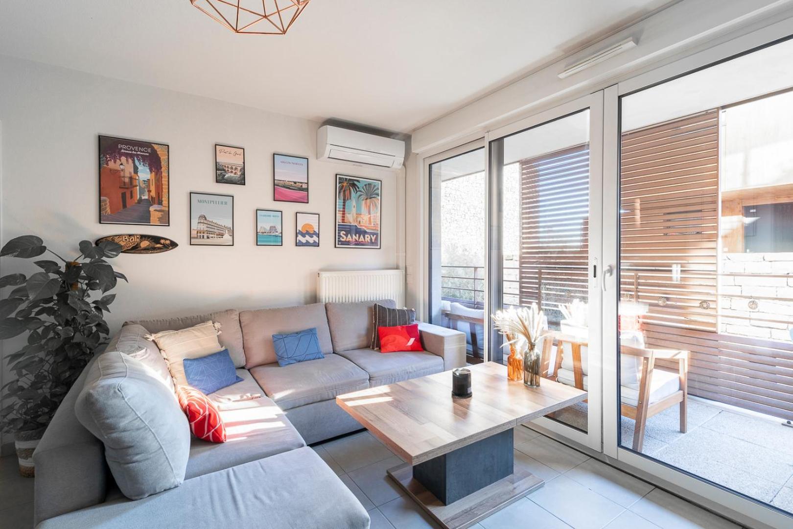 Appartement Charmant Au Porte De Montpellier Saint-Jean-de-Védas Dış mekan fotoğraf